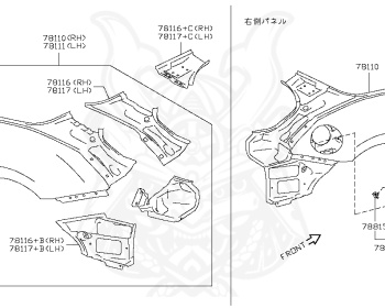 Nissan - Fairlady Z - 370Z - Z34 - 2009 - Fairlady Z Grade - ROADSTER(R/S) - 2 WHEEL DRIVE(2WD) - 6 SPEED MANUAL TRANS(6MT) - VQ37VHR