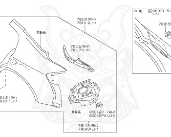 Nissan - Skyline - V35 - 2002 - 350GT-8 - SEDAN(S) - 2 WHEEL DRIVE(2WD) - CVT(CVT) - VQ35DE