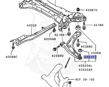 Mitsubishi - Outlander - CW5W - 2005 - XTHHZ - 4B12