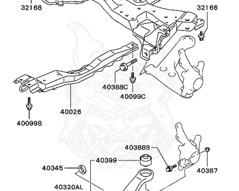 Mitsubishi - Airtrek - CU2W - 2004 - LRME1 - 4G63