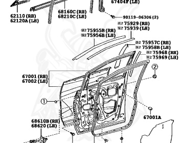 Toyota - Estima - ACR50W - 2006 - AERAS TYPE - Variator - 2AZFE