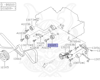 Subaru - Impreza WRX STI - GDB - Jan-2005 - Dec-2006 - S204 - Sedan - 4W - 6-speed manual transmission - Right hand - EJ207