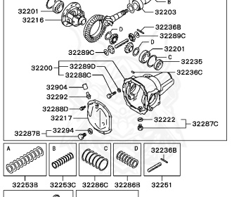 Mitsubishi - Delica - PD6W - 1997 - HSEGE - 6G72