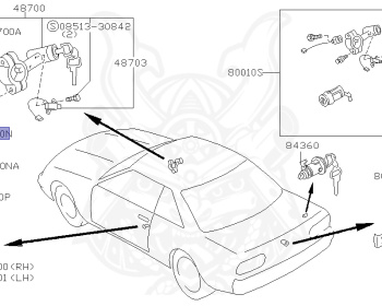 Nissan - Skyline - R32 GTS - R32 - 1989 - GTS - 2-door sports coupe (2K) - Hi-Cas 2-Link (HI.2WD) - MANUAL TRANSMISSION(MT) - RB20D