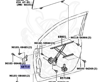 Toyota - Porte - NCP141 - 2013 - F TYPE - Variator - 1NZFE