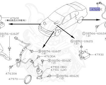 Nissan - Bluebird - U14 - 2000 - EPRISE ATESA - SEDAN(S) - 4 WHEEL DRIVE(4WD) - MANUAL TRANS 5-SPEED(MT.F5) - SR18DE
