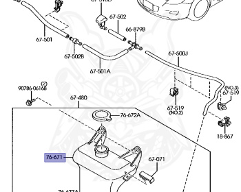 Mazda - RX-8 - SE3P - Feb-2003 - Right hand - 13-MSP