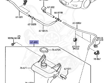 Mazda - RX-8 - SE3P - Feb-2003 - Right hand - 13-MSP