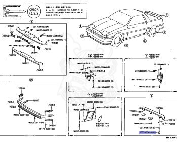 Toyota - Supra A70 MKIII - MA70 - 1987 - GT LIMITED TYPE - LIFTBACK - Automatic - 7MGTEU