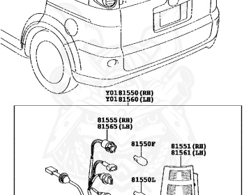 Toyota - Sienta - NCP81G - 2007 - X TYPE - 1NZFE