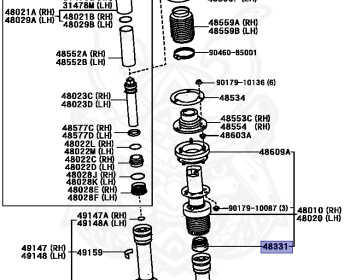 Genuine Soarer 4.0GT-L UZZ32 Handling OEM parts supplied from