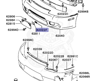 Mitsubishi - Eclipse - D38A - 1997 - BRGFLFJ - 4G63
