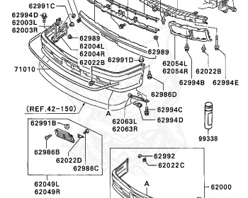 Mitsubishi - Diamante - F11A - 1992 - TNHE - 6G71
