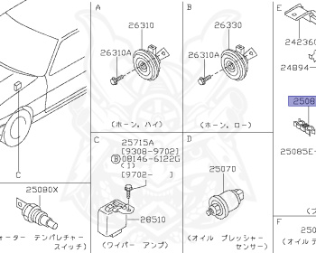 Nissan - Skyline GT-R - BCNR33 - 1995 - GTR TYPE - 2 door hard top (2K) - 4 WHEEL DRIVE(4WD) - MANUAL TRANS 5-SPEED(MT.F5) - HICAS - RB26DETT