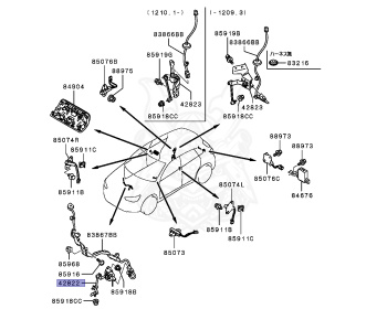 Mitsubishi - RVR - GA3W - 2010 - XTHH - 4B10