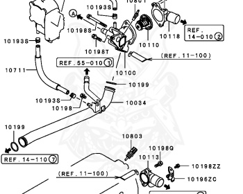 Mitsubishi - Airtrek - CU5W - 2001 - XRHY - 4G69