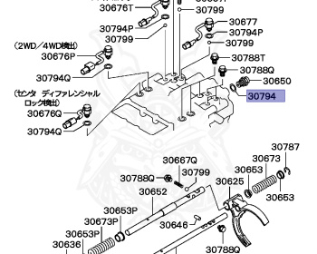 Mitsubishi - Delica - PE8W - 1994 - HSEHF - 4M40