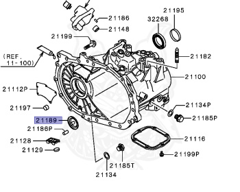 Mitsubishi - FTO - DE3A - 1994 - HNGH - 6A12