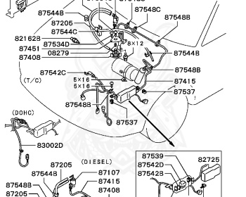 Mitsubishi - Lancer Evolution - CD9A - 1991 - SNDF - 4G63