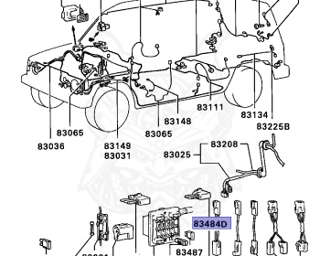 Mitsubishi - Pajero - L049G - 1989 - VMNTD - 4D56