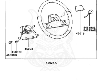 Mitsubishi - Mirage - C13A - 1985 - MNUTP - G32B