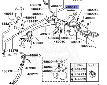 Mitsubishi - Legnum - EC7W - 1996 - LRGC - 4G94