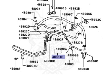 Mitsubishi - Eclipse - D27A - 1994 - MRGFLFJ - 4G63