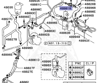 Mitsubishi - Legnum VR-4 - EC5W - 2000 - LNGF - 6A13