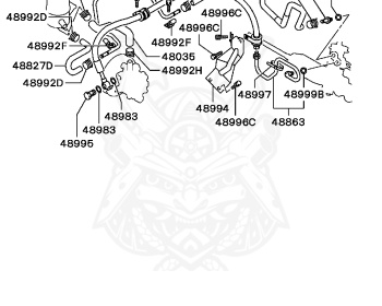 Mitsubishi - Mirage - CJ4A - 1996 - MNDH2 - 4G92
