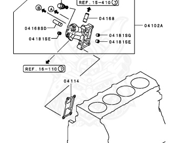 Mitsubishi - Delica Van - P25W - 1987 - SRXT7 - 4D56