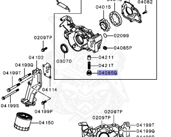 Mitsubishi - Challenger - K99W - 1996 - GYXC9 - 6G74