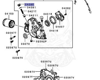 Mitsubishi - Mirage Asti - CA1A - 1991 - DKJ2 - 4G13