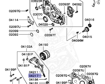 Mitsubishi - Galant - E33A - 1987 - SNGM2 - 4G63