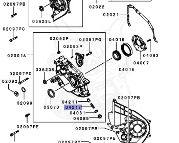 Mitsubishi - Pajero - L049G - 1990 - VRTD - 4D56