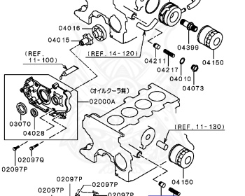 Mitsubishi - Pajero Mini - H58A - 2001 - MNGF - 4A30