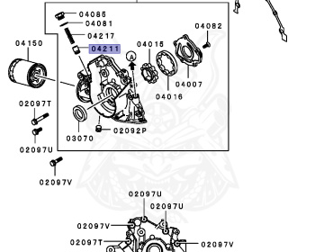 Mitsubishi - Mirage Asti - CA1A - 1991 - DKJ2 - 4G13