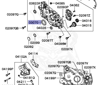 Mitsubishi - Grandis - NA4W - 2006 - LRGYZ1 - 4G69