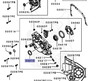 Mitsubishi - Delica Cargo - PB5V - 1994 - HLZDT - 4D56