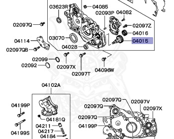 Mitsubishi - Airtrek - CU2W - 2005 - LYXFZ - 4G63