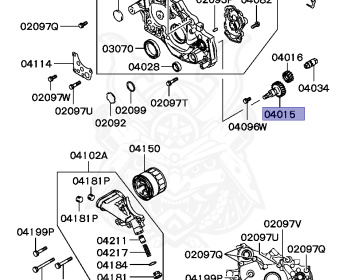 Mitsubishi - Mirage - C53A - 1987 - MNUM - 4G61