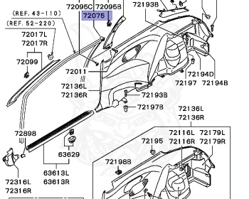 Mitsubishi - Mirage - CJ2A - 1996 - DRXM - 4G15