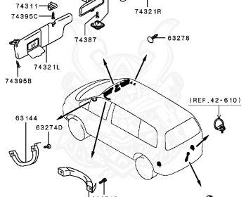 Mitsubishi - Delica Cargo - PD5V - 2005 - NLNDT - 4D56