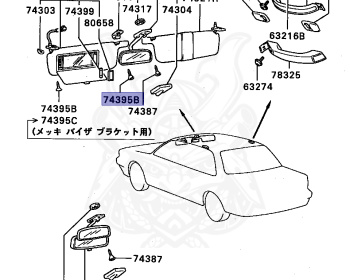 Mitsubishi - Galant - E33A - 1988 - SNXM - 4G63