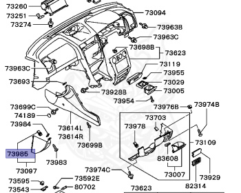 Mitsubishi - Galant - EA7A - 2004 - SRGC2 - 4G94