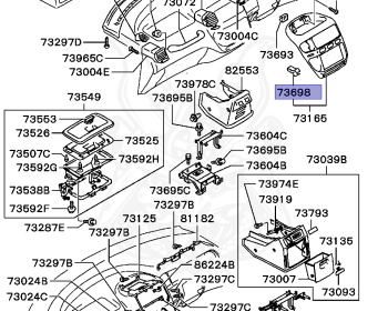 Mitsubishi - Delica - PE8W - 1996 - HSEGF - 4M40