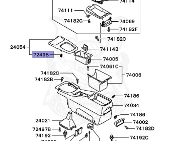 Mitsubishi - Galant - EC1A - 1996 - PRGC - 4G93