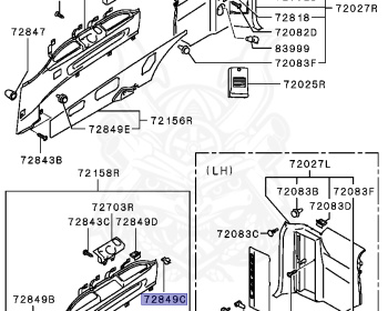 Mitsubishi - Delica - PF8W - 1996 - HSEGF - 4M40