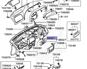Mitsubishi - Lancer - CK1A - 1997 - PNJE - 4G13