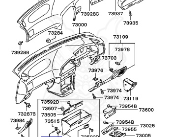 Mitsubishi - Mirage - CA4A - 1992 - MRHH - 4G92