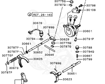 Mitsubishi - Minicab Truck - U62T - 1998 - HNDE9 - 3G83